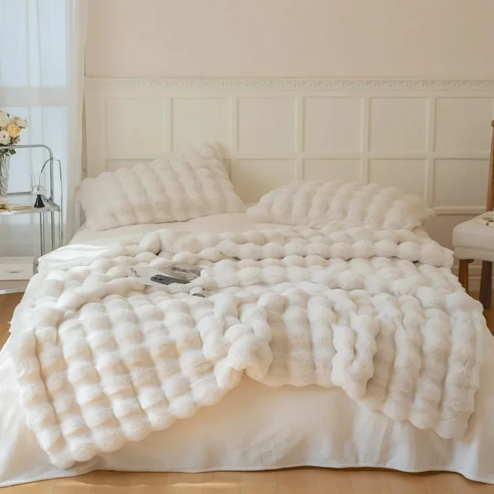 Wearable Sleeved Throw Blanket for Couch and Bed | Hands-Free Warmth with Sleeves | Throw Blankets