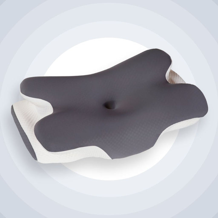 Cervical Pillow with Breathable Ice Silk Pillowcase Included | Cool Comfort From Head to Neck | Bed Pillows