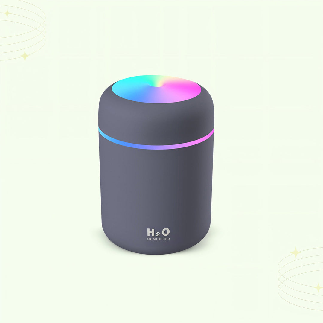 Portable Cool Mist Aroma Diffuser Humidifier with LED Night Light | Cool Mist and Soft Glow | Humidifiers