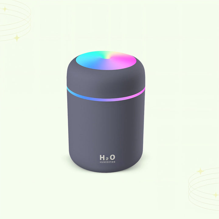 Portable Cool Mist Aroma Diffuser Humidifier with LED Night Light | Cool Mist and Soft Glow | Humidifiers