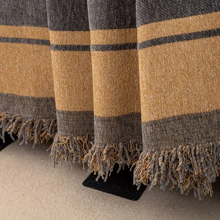 Safari Tiger Reversible Chenille Sofa Cover for Armchairs to Sectionals | Wild Safari Style, Reversible | Sofa Covers