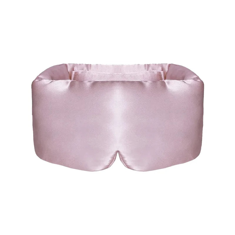 Mulberry Silk Sleep Mask with Double Layer Padding and Adjustable Strap | Silky Blackout for Deeper Rest | Sleep Masks