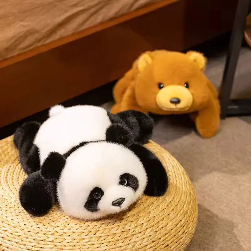 Weighted Plush Stuffed Animal with Soft Fur in Two Sizes | Calming Weighted Hug at Bedtime | Weighted Plush