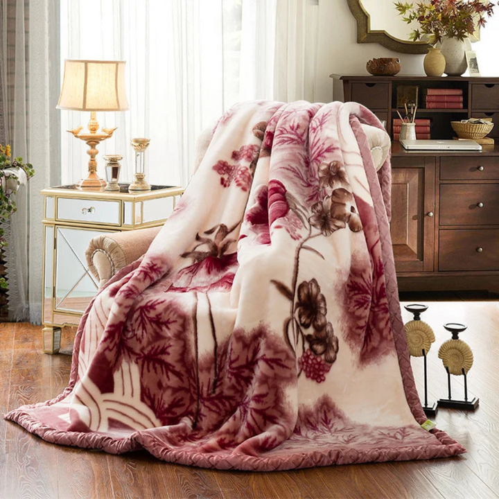 Quilted Fluffy Weighted Blanket, Double-Layer in Three Weights | Fluffy Quilted Weighted Warmth | Weighted Blankets