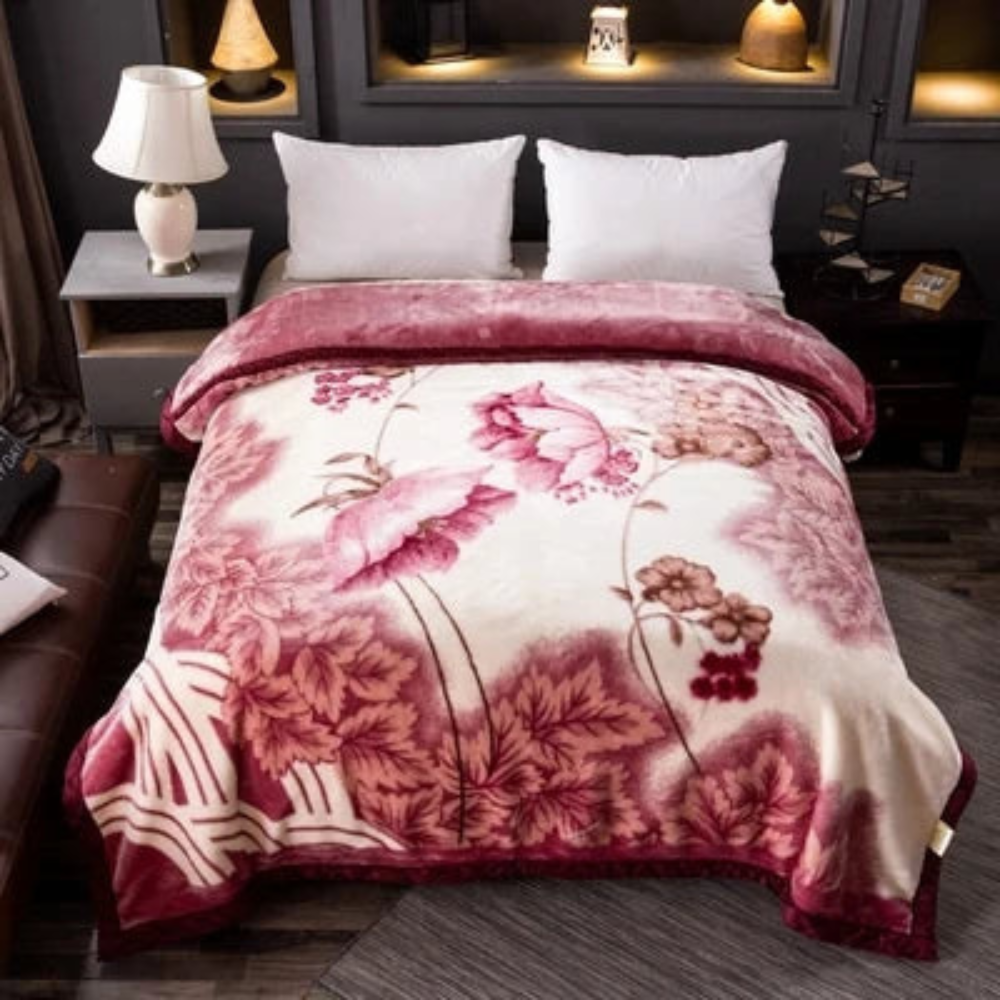 Quilted Fluffy Weighted Blanket, Double-Layer in Three Weights | Fluffy Quilted Weighted Warmth | Weighted Blankets