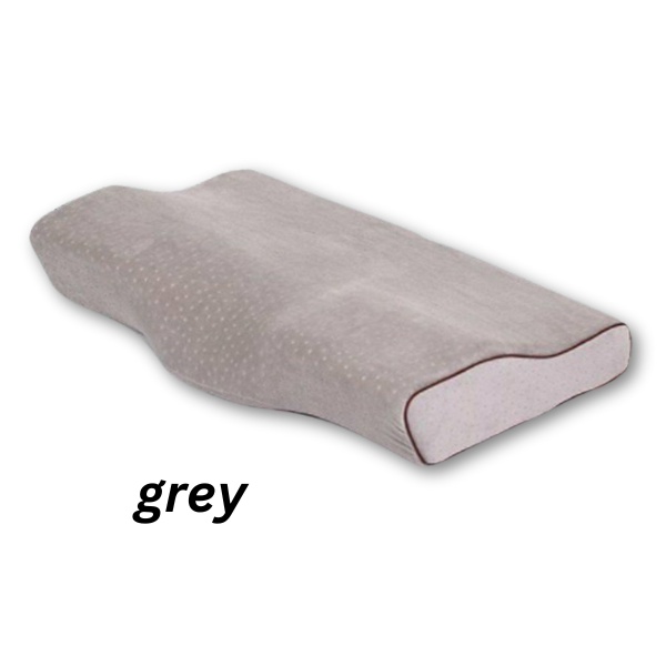 Memory Foam Cervical Contour Pillow for Side and Back Sleepers | Contour Neck Support, Two-Pack Option | Bed Pillows