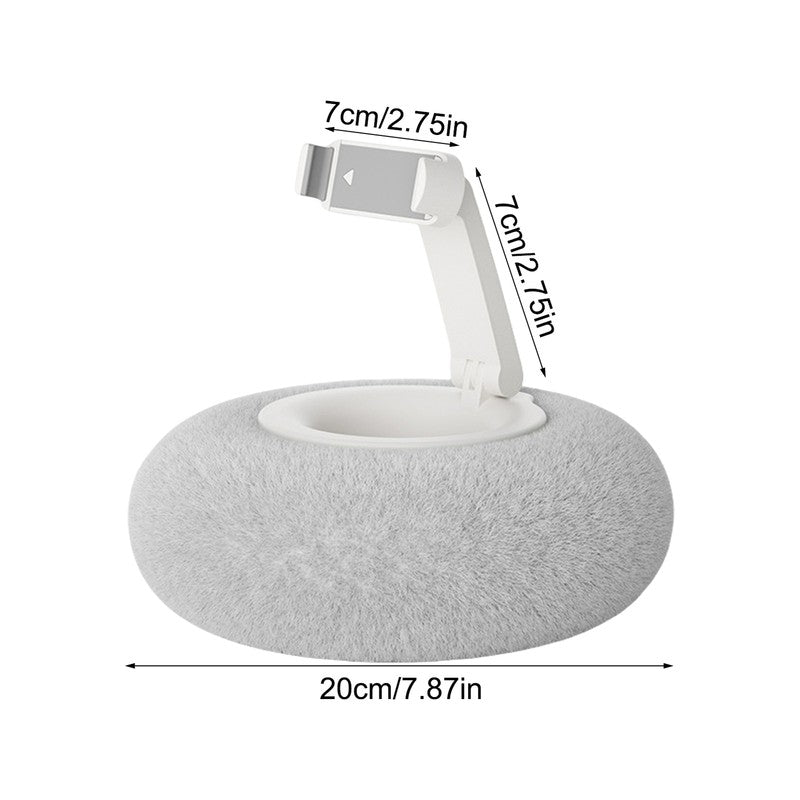 Adjustable Phone Holder Pillow with Gooseneck Arm for Hands-Free Viewing | Hands-Free Phone Viewing Pillow | Bed Pillows