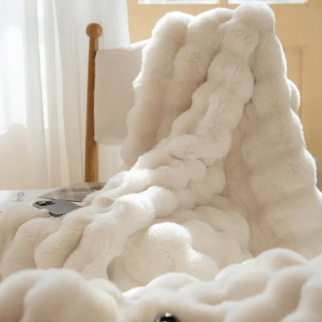 Wearable Sleeved Throw Blanket for Couch and Bed | Hands-Free Warmth with Sleeves | Throw Blankets