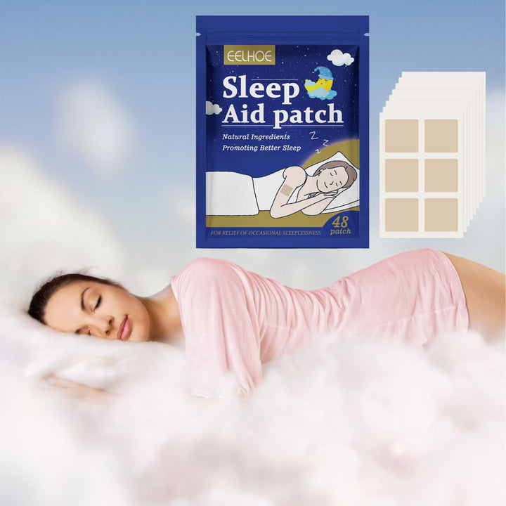 Bedtime Night Patches with Lavender, Chamomile and Melatonin, 48 Count | Night Patches for a Calmer Routine | Sleep Aids