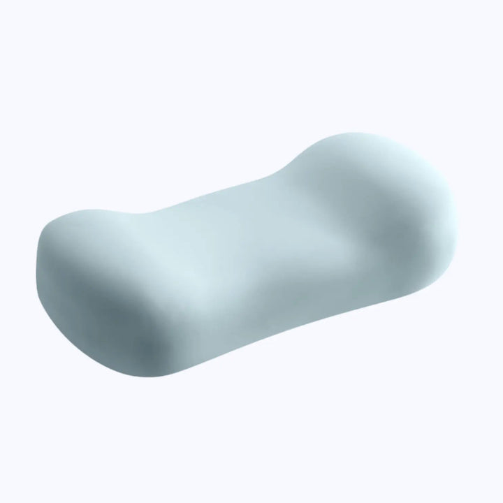 Ice Silk Office Nap Pillow with Curved Memory Foam Desk Design | Curved Desk Nap Pillow | Nap Pillows
