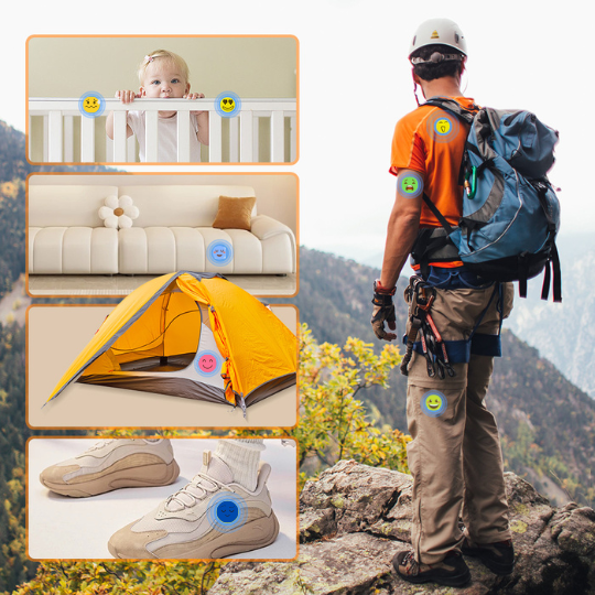 Peel and Stick Mosquito Repellent Patches Pack of 60 | Spray-Free Bug Protection Outdoors | Outdoor Essentials