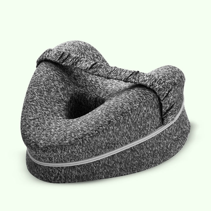 Leg and Knee Memory Foam Support Pillow in Pink, White or Grey | Soft Support for Legs and Knees | Knee Pillows