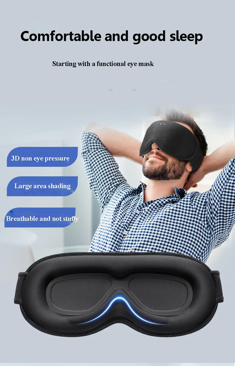 Bluetooth Sleep Mask with Headphones and Hands-Free Calling | Listen, Rest and Take Calls | Sleep Masks