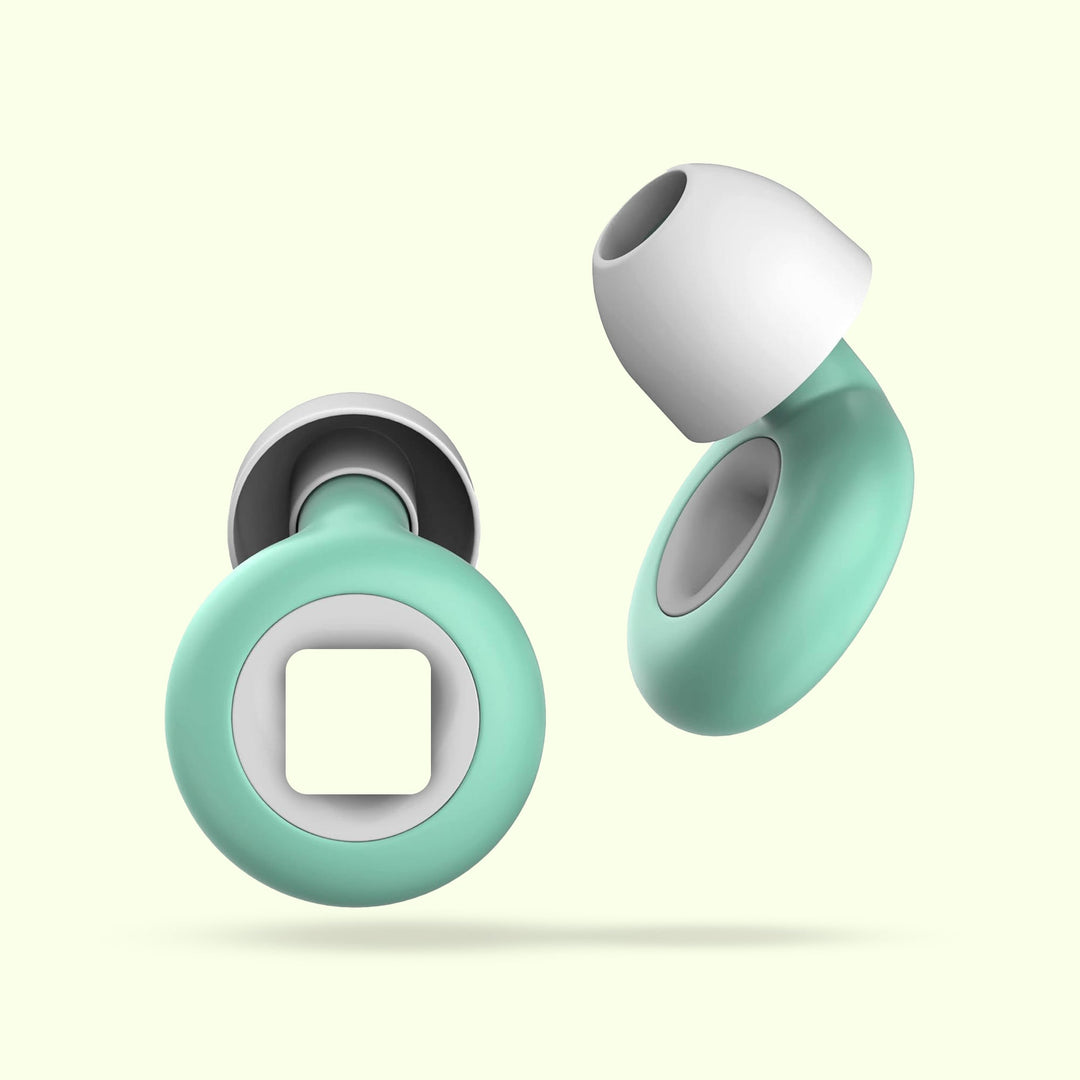 Noise Snoring Cancellation Plugs in Two-Tone Colours | Quiet Nights, Easy Wear | Sleep Earplugs