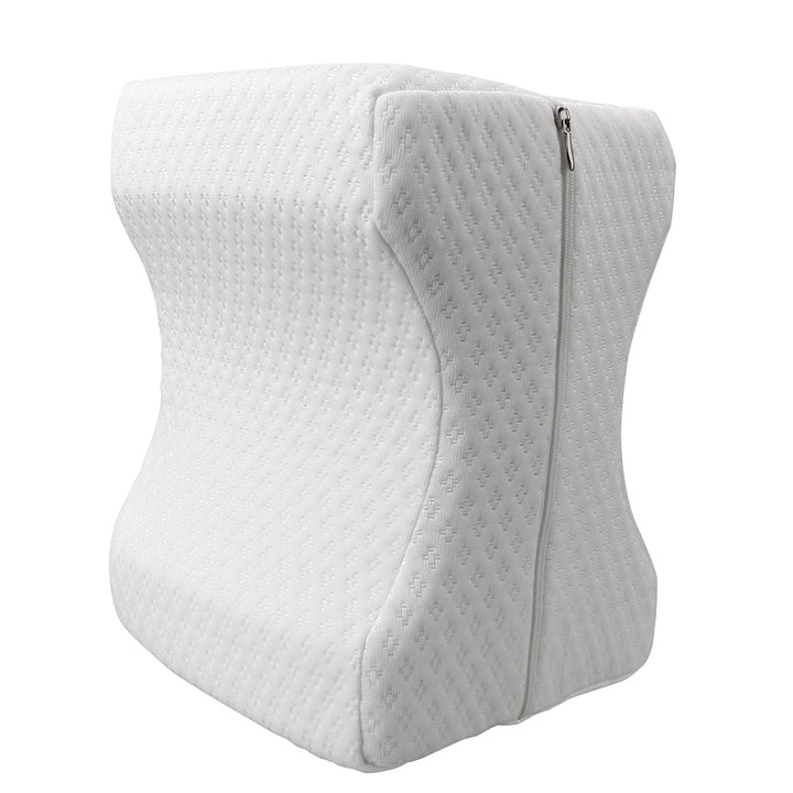 Memory Foam Knee Pillow with Washable Zip Cover for Hip Comfort | Hip, Leg and Lower Back Comfort | Knee Pillows