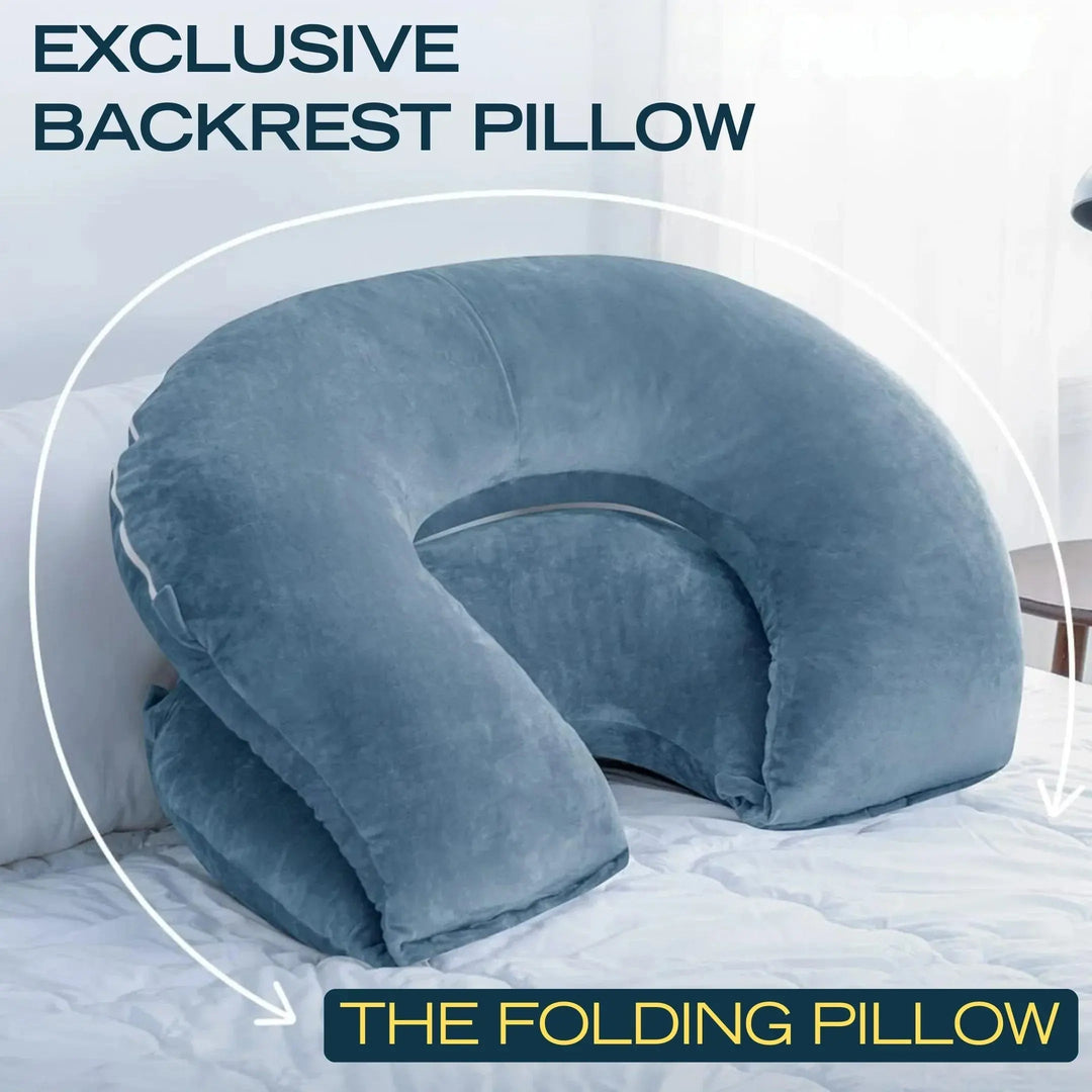 Flexible Reading Pillow for Bed and Lounging | Relaxed Reading Support | Reading Pillows
