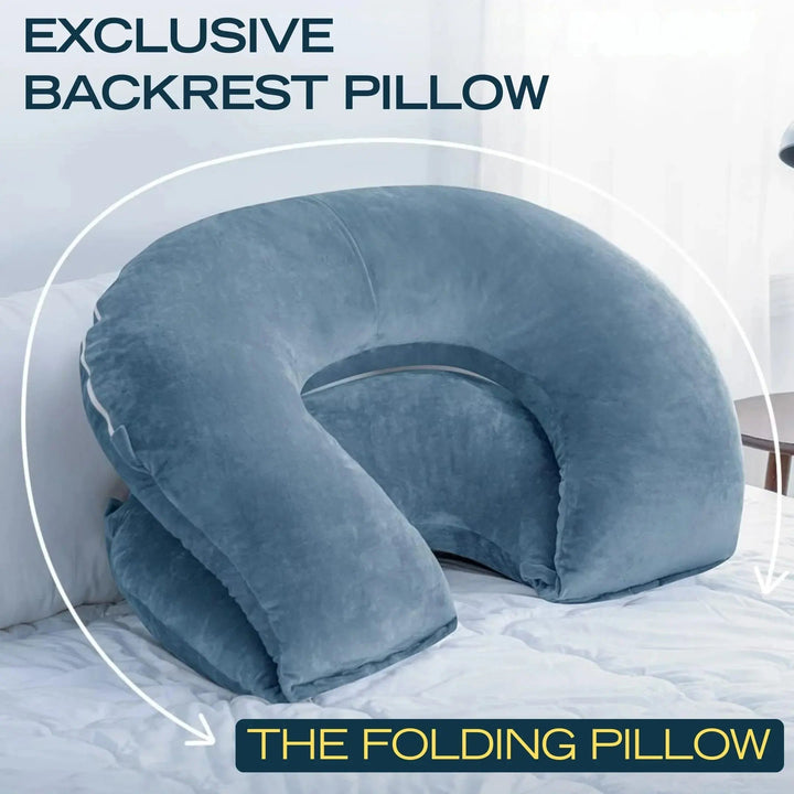 Flexible Reading Pillow for Bed and Lounging | Relaxed Reading Support | Reading Pillows