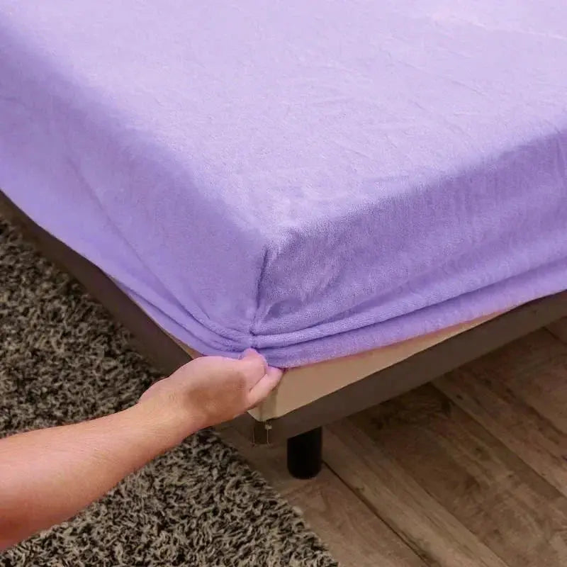 Deep Pocket Flannel Fleece Sheet Set for Winter Beds | Plush Winter Bed Warmth | Bedding Sets