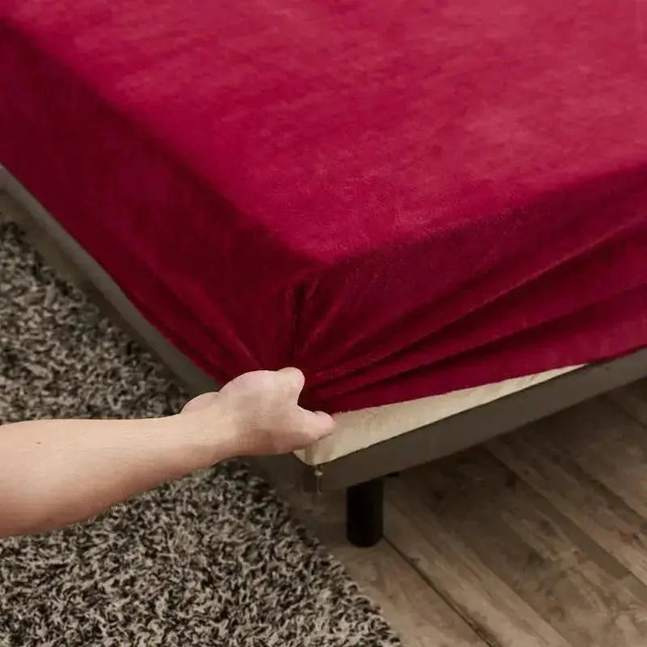 Deep Pocket Flannel Fleece Sheet Set for Winter Beds | Plush Winter Bed Warmth | Bedding Sets
