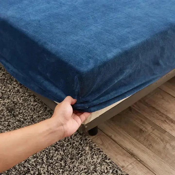 Deep Pocket Flannel Fleece Sheet Set for Winter Beds | Plush Winter Bed Warmth | Bedding Sets