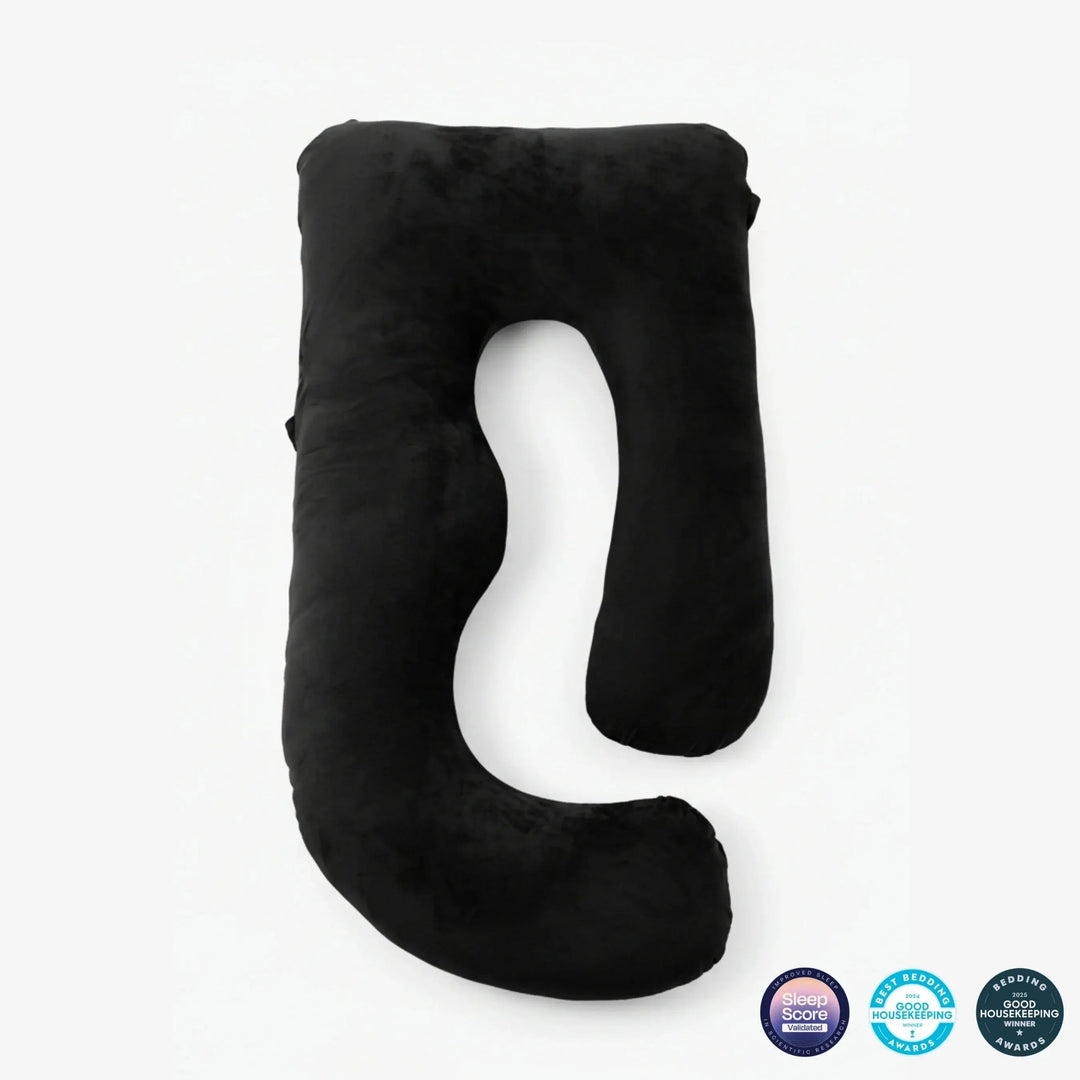U-Shaped Cooling Full Body Pillow with Microfiber Fill | Cool Full Body Support | Body Pillows