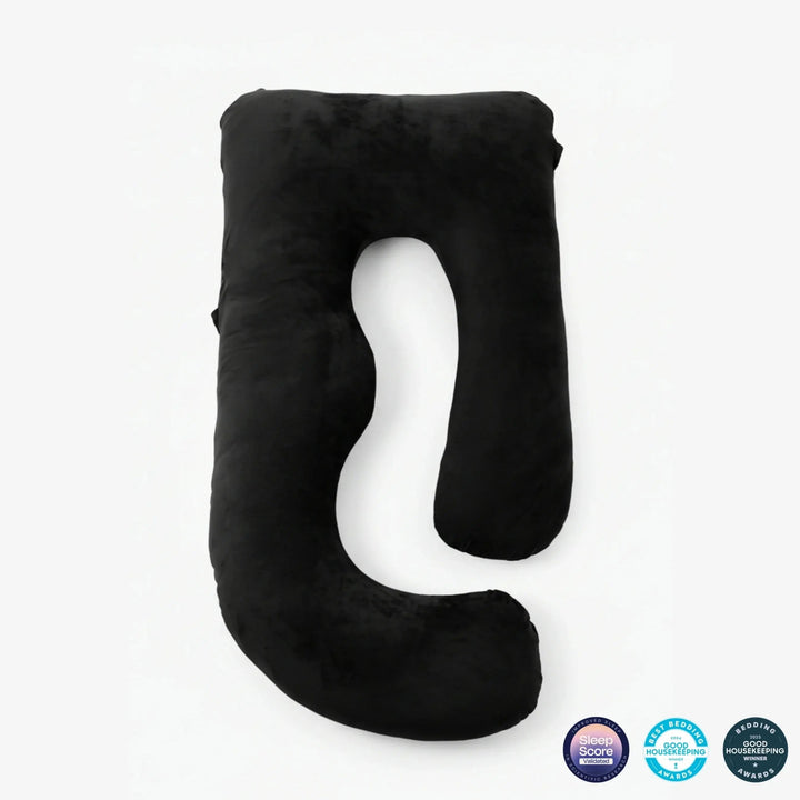 U-Shaped Cooling Full Body Pillow with Microfiber Fill | Cool Full Body Support | Body Pillows