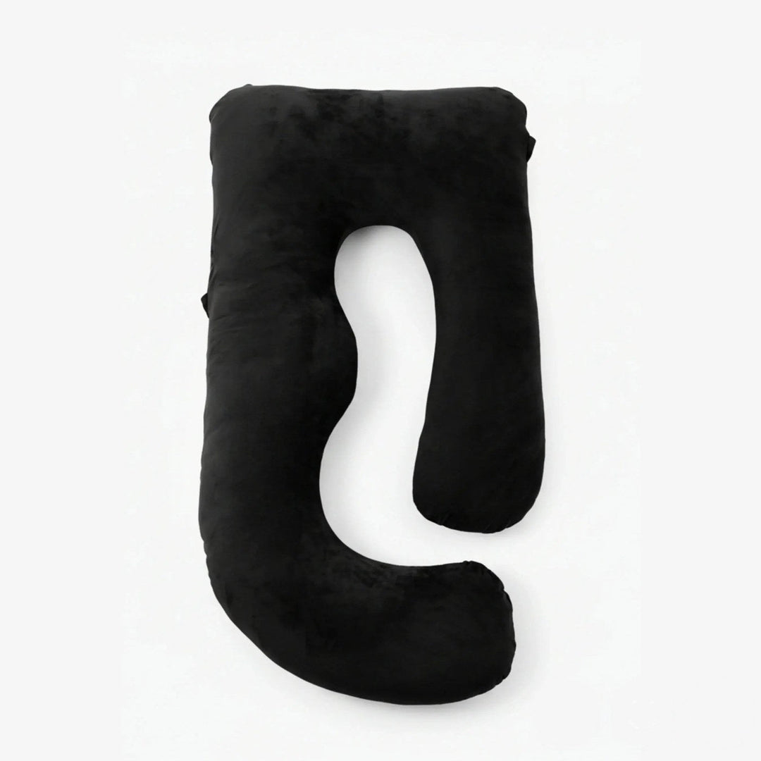 Cooling U-Shaped Full Body Pillow with Soft Microfiber Fill | Wraparound Support for Every Position | Bed Pillows