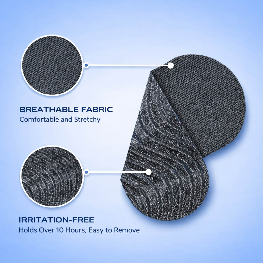 Breathable Sleep Strips with Gentle Adhesive in Pink or Black | Breathable Strips for a Calmer Evening | Sleep Accessories