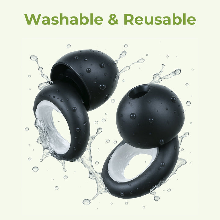 Noise Snoring Cancellation Plugs in Two-Tone Colours | Quiet Nights, Easy Wear | Sleep Earplugs