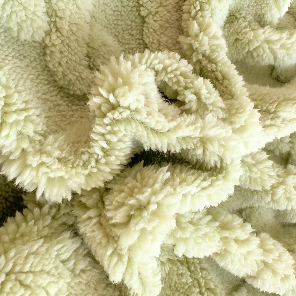 Quilted Velvet Sherpa Deep Pocket Bed Sheet Set, With or Without Pillowcases | Quilted Sherpa Warmth for Winter | Bedding Sets