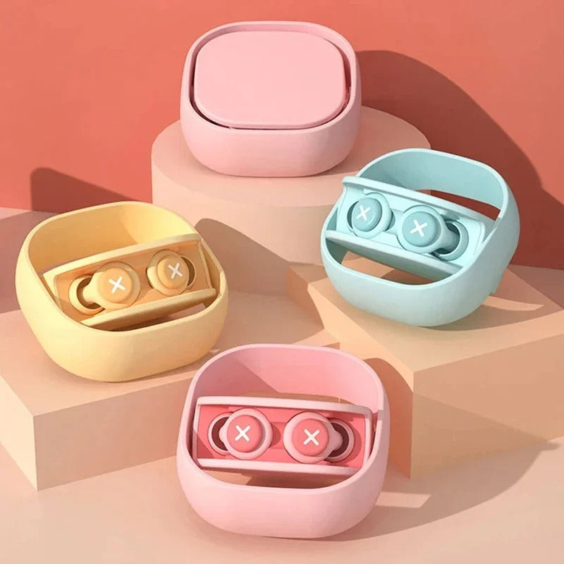 Slow-Rebound Memory Foam Sleep Earplugs in Three Soft Colours | Memory Foam Plugs for Peaceful Rest | Earplugs