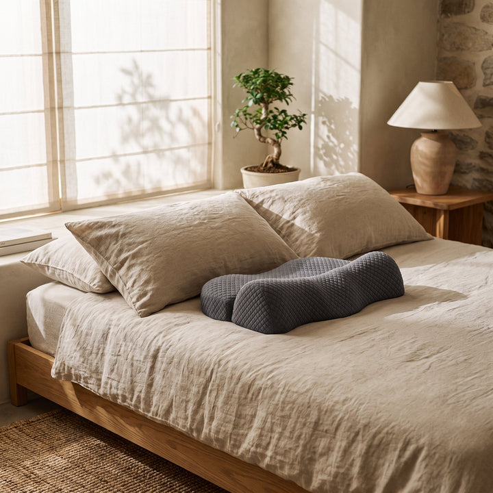 Deep Cervical Arch Pillow for Neck Comfort After Long Screen Days | Gentle Neck Arch for Screen-Weary Necks | Bed Pillows