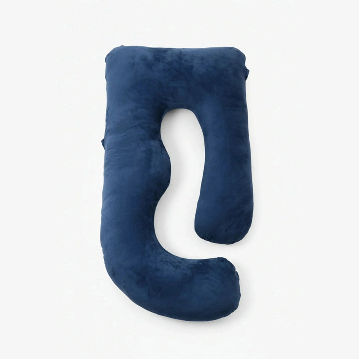 Cooling U-Shaped Full Body Pillow with Soft Microfiber Fill | Wraparound Support for Every Position | Bed Pillows