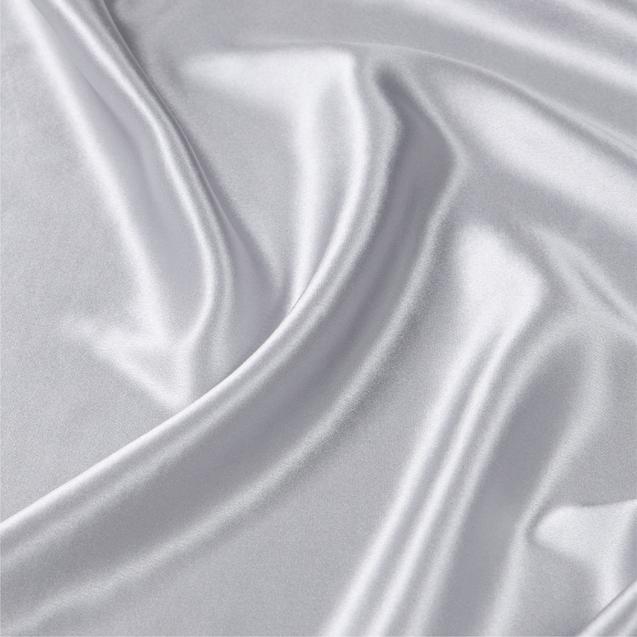 King Size Silk Pillowcase for Smooth Hair and Skin in Silver | Smooth Silk for Hair and Skin Comfort | Pillowcases
