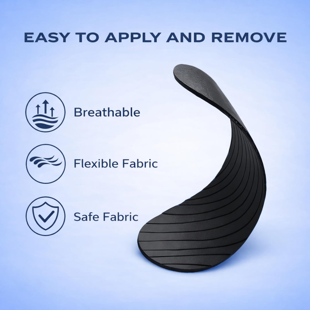 Breathable Sleep Strips with Gentle Adhesive in Pink or Black | Breathable Strips for a Calmer Evening | Sleep Accessories