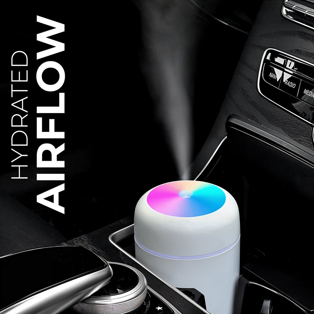 Portable Cool Mist Aroma Diffuser Humidifier with LED Night Light | Cool Mist and Soft Glow | Humidifiers