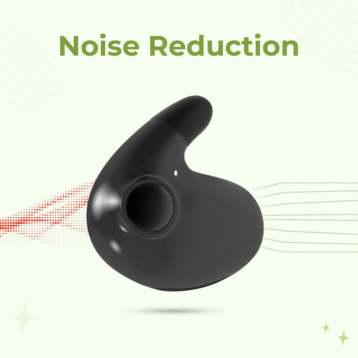 Invisible Sleep Earbuds with Low-Profile Design for Side Sleepers | Tiny Earbuds for Side Sleeping | Sleep Earbuds