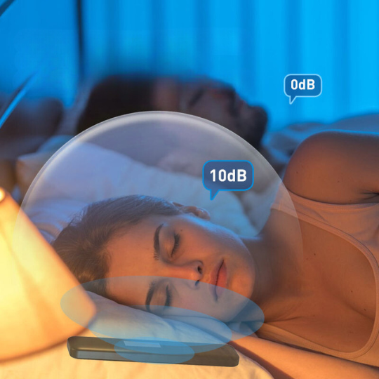 Slim Bluetooth Under Pillow Speaker for Sleep Sounds and Meditation | Private Audio Without Earbuds | Sleep Speakers
