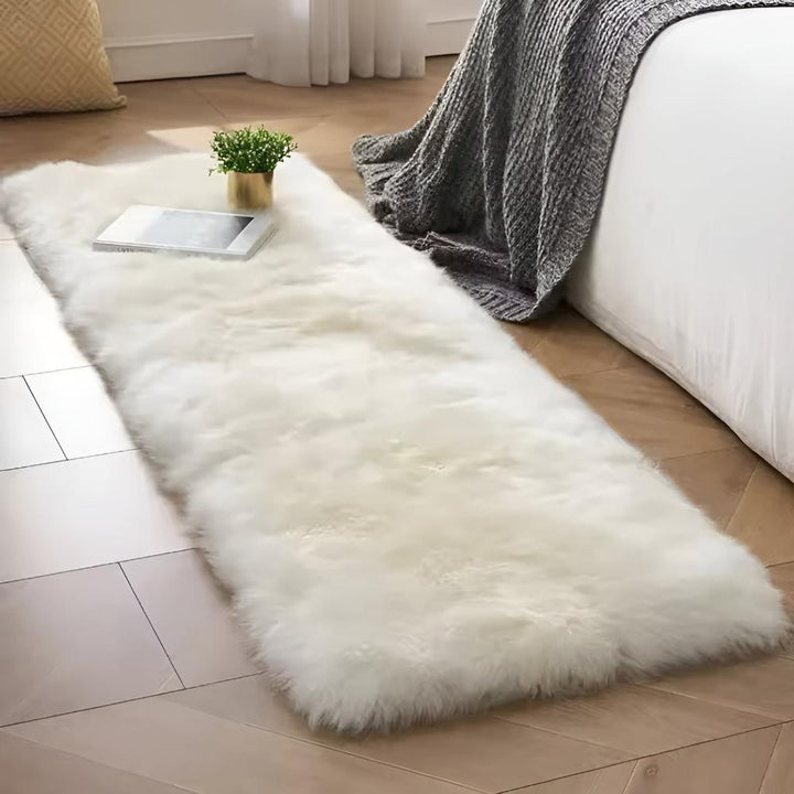 Plush Faux Fur Couch Cover with Anti-Slip Backing | Faux Fur Softness for Couches | Sofa Covers