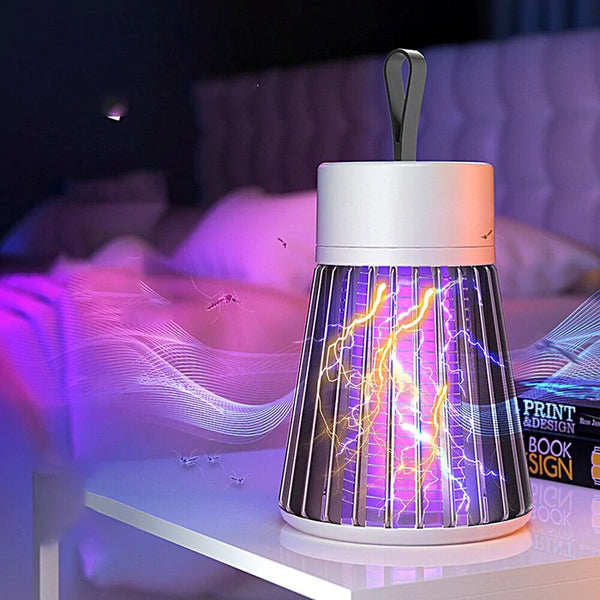Quiet Electric Mosquito Lamp for Indoor Use with Portable Hanging Design | Quiet Lamp That Traps Mosquitoes | Insect Traps