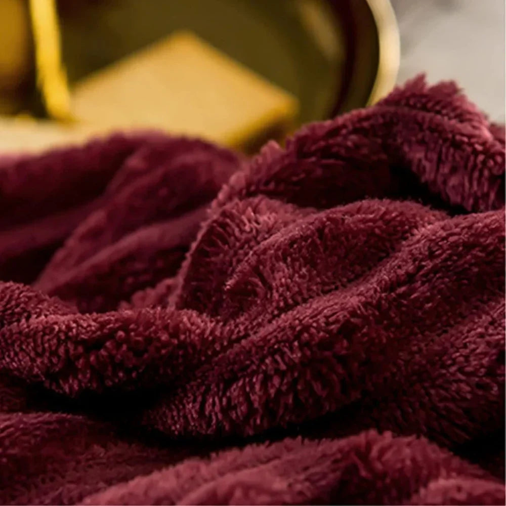 Soft Fleece Duvet Cover Set with Pillowcases in Six Colours and Sizes | Plush Fleece Bedding for Winter | Bedding Sets