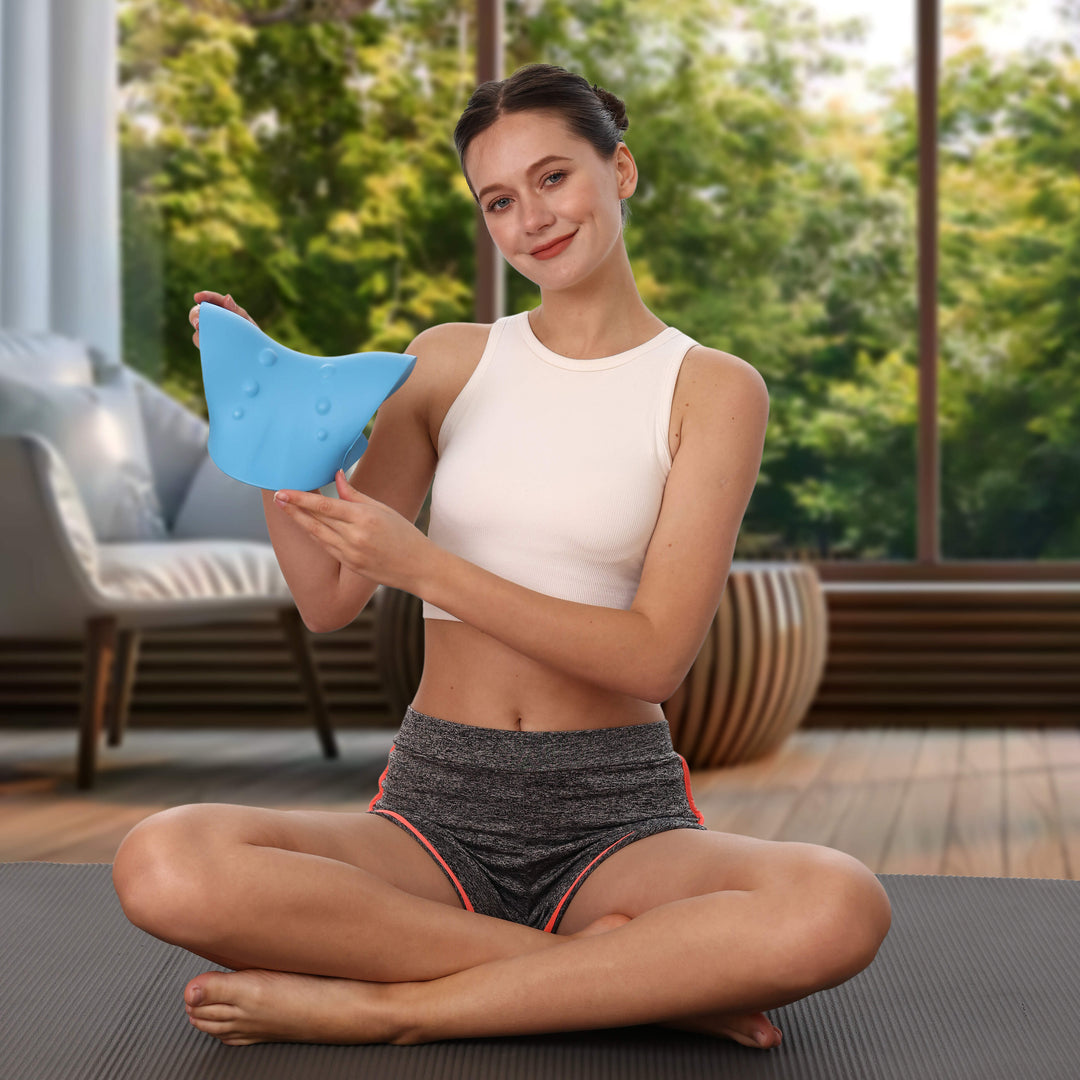 Neck Stretcher Relaxer with Horizontal and Vertical Stretch | Ten Minutes to Loosen Up Your Neck | Massagers