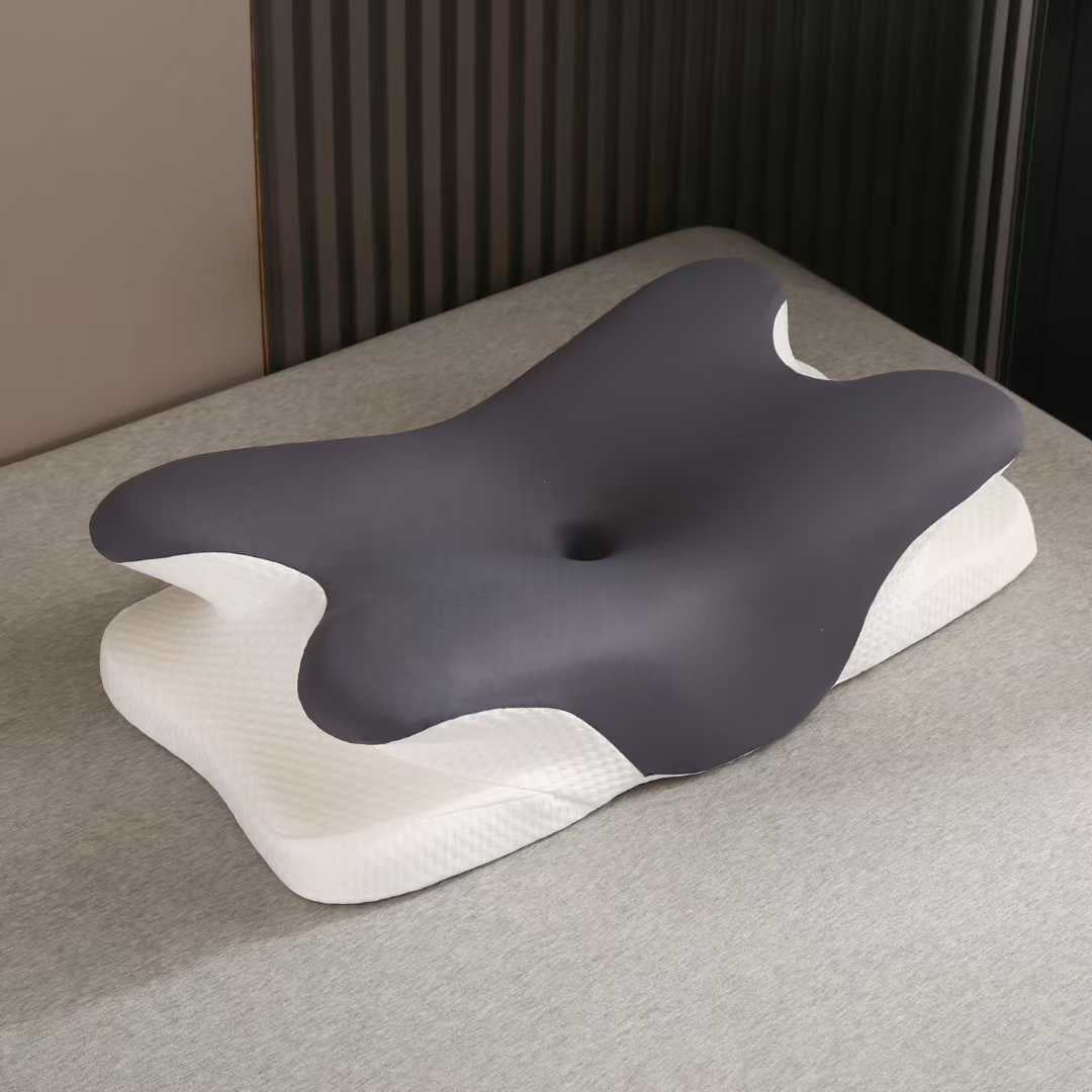 Adjustable Memory Foam Pillow with Neck Support for Side and Back Sleepers
