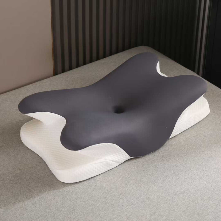 Adjustable Memory Foam Pillow with Neck Support for Side and Back Sleepers