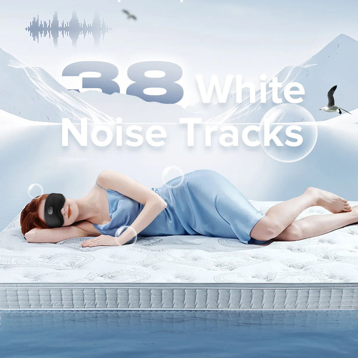 Bluetooth Sleep Mask with Headphones and Contoured Eye Cups | Block Light, Play Your Sounds | Sleep Masks