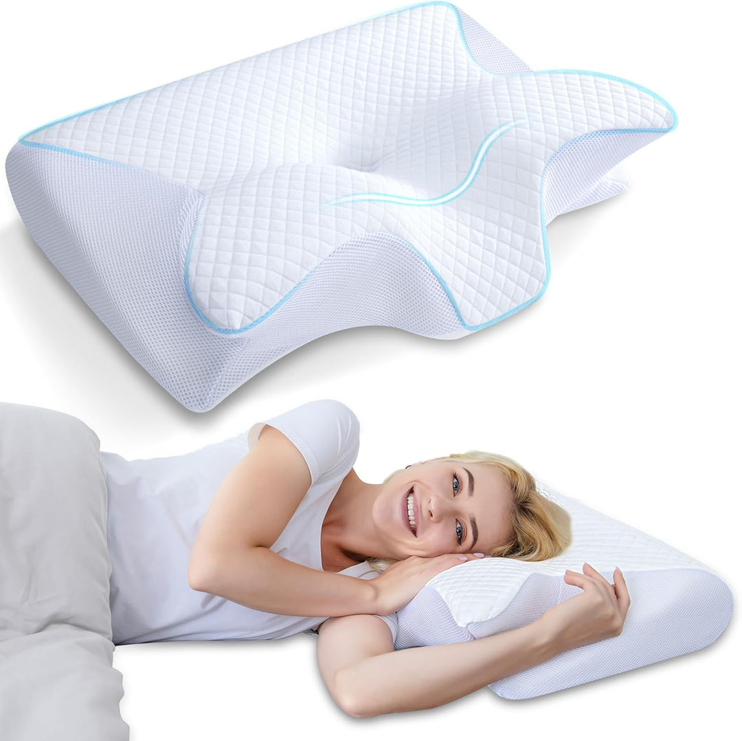 Replacement Pillowcase for Butterfly Memory Foam Neck Pillow | Custom-Fit Cover for Your Butterfly Pillow | Pillowcases