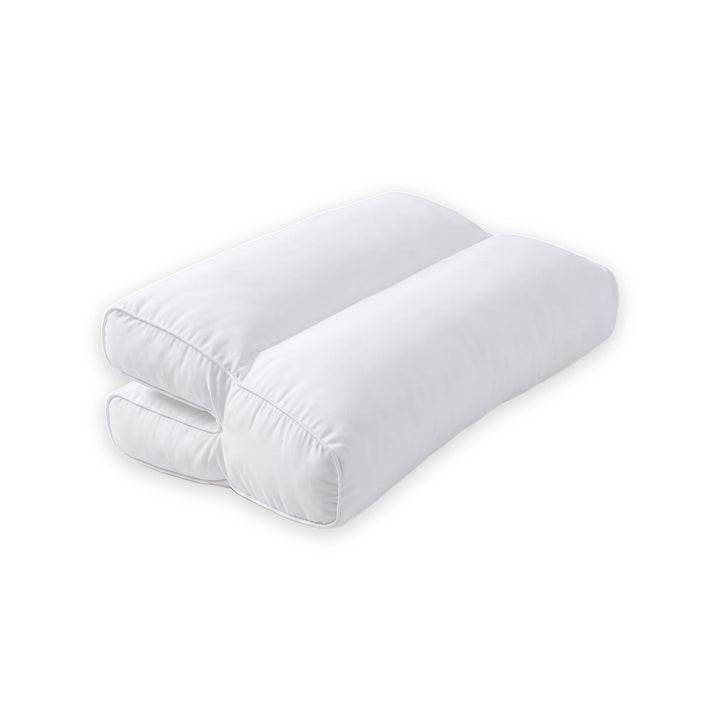 Supportive Down-Alternative Knee Cushion for Side and Back Sleepers | Gentle Leg Support Through the Night | Bed Pillows
