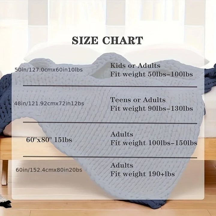 Evenly Weighted Heavy Blanket for Calm and Cosy Evenings | A Deep-Pressure Hug for Quiet Nights | Weighted Blankets
