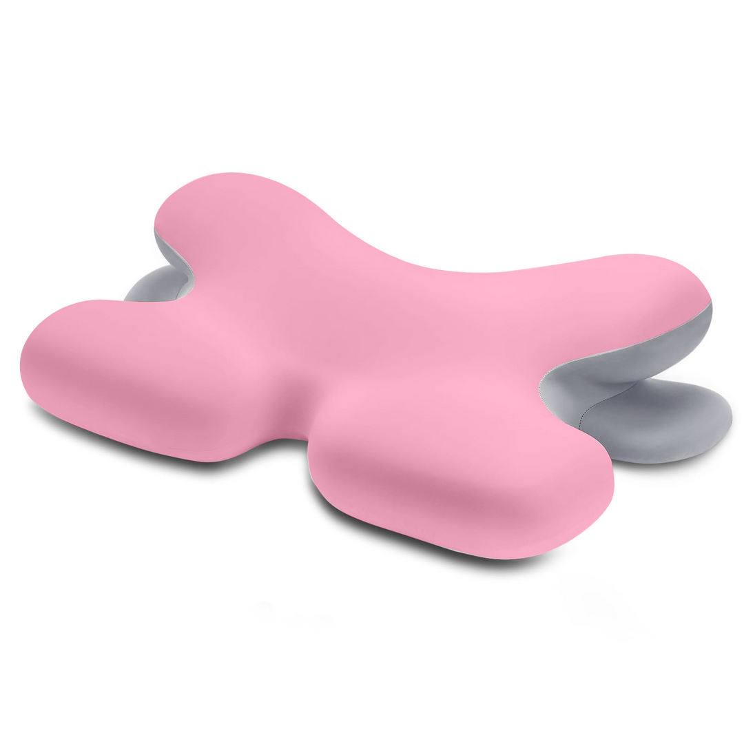 Ergonomic Memory Foam Cervical Pillow in Four Colours | Contoured Neck and Shoulder Comfort | Bed Pillows