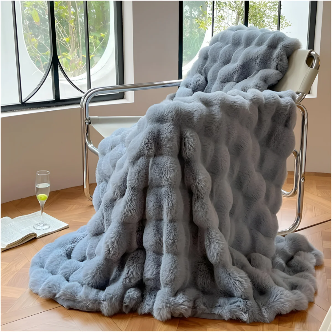 Luxury Soft Fleece Blanket for Home Travel and Car | Compact Fleece Warmth on the Go | Fleece Blankets